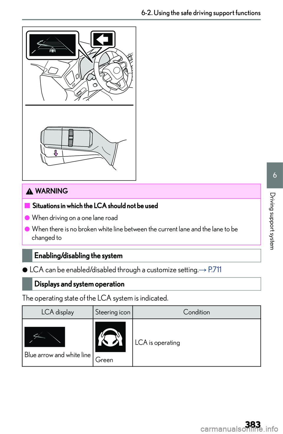 LEXUS NX250 350 2023  Owners Manual �W�A�R�N�I�N�G�