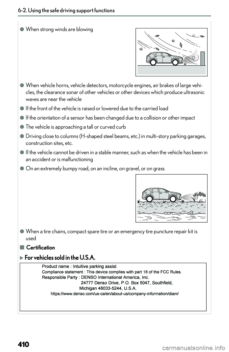 LEXUS NX250 350 2023  Owners Manual �