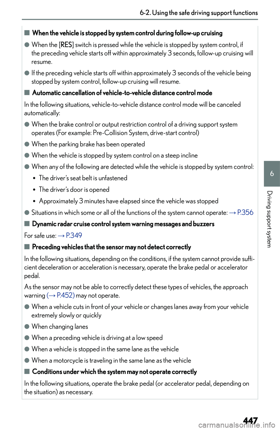 LEXUS NX250 350 2023  Owners Manual �