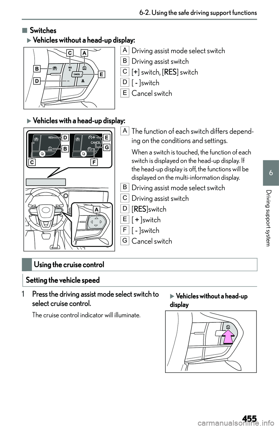 LEXUS NX250 350 2023  Owners Manual �