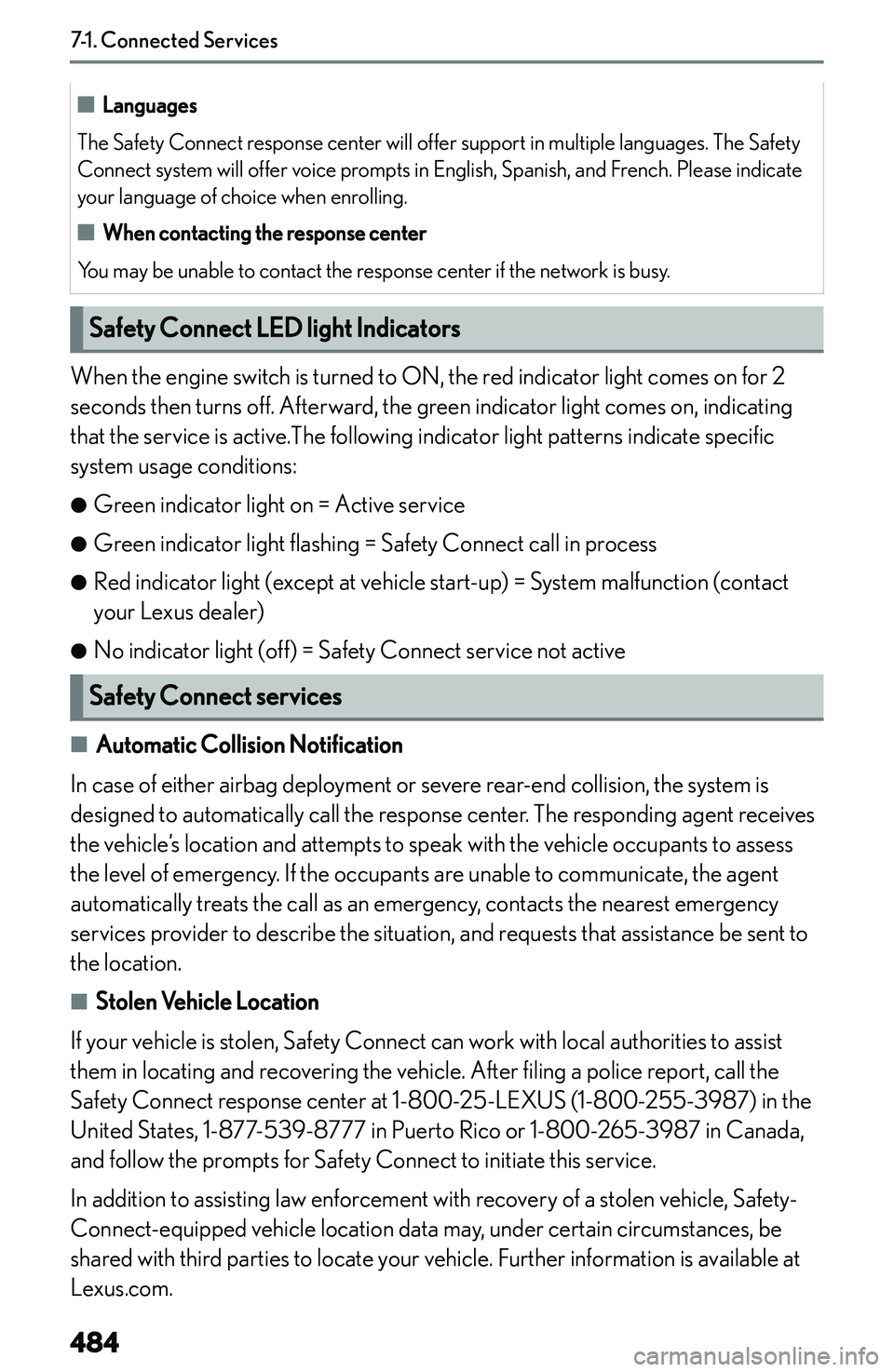 LEXUS NX250 350 2023  Owners Manual �