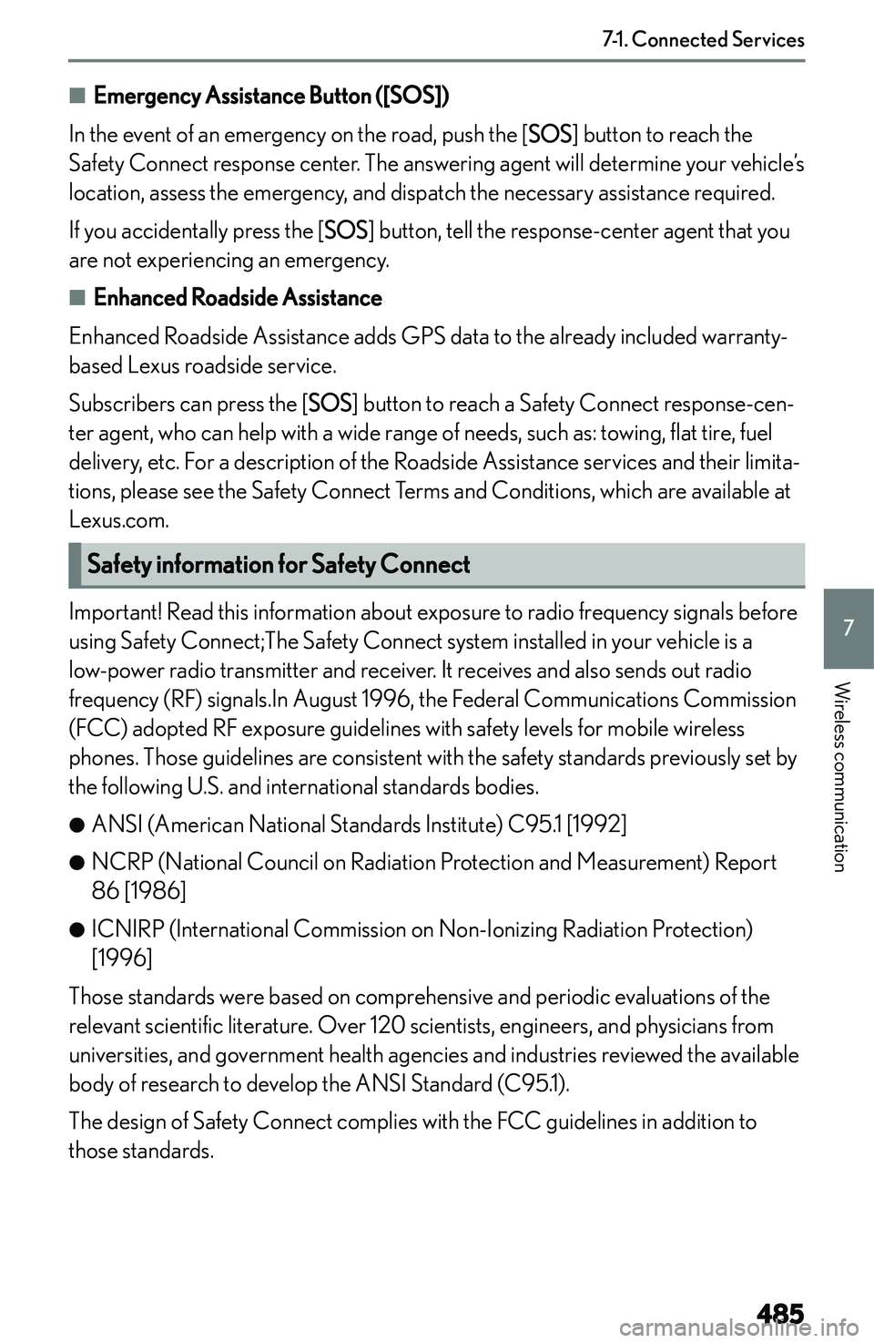 LEXUS NX250 350 2023  Owners Manual �