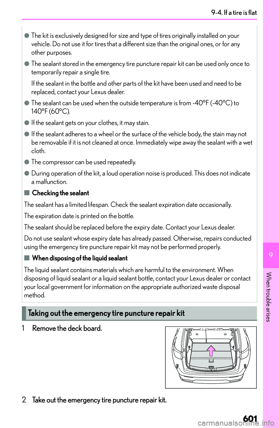 LEXUS NX250 350 2023  Owners Manual �