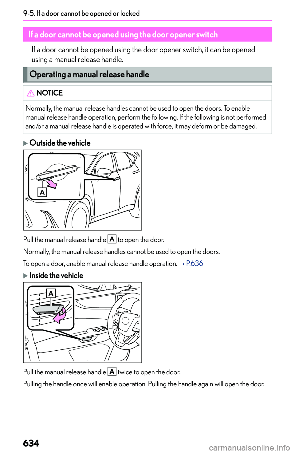 LEXUS NX250 350 2023  Owners Manual �I�f��a��d�o�o�r��c�a�n�n�o�t��b�e��o�p�e�n�e�d��u�s�i�n�g��t�h�e��d�o�o�r��o�p�e�n�e�r��s�w�i�t�c�h�I�f� �a� �d�o�o�r� �c�a�n�n�o�t� �b�e� �o�p�e�n�e�d� �u�s�i�n�g� �t�h�e� �d�o�o�r� �o�p�e