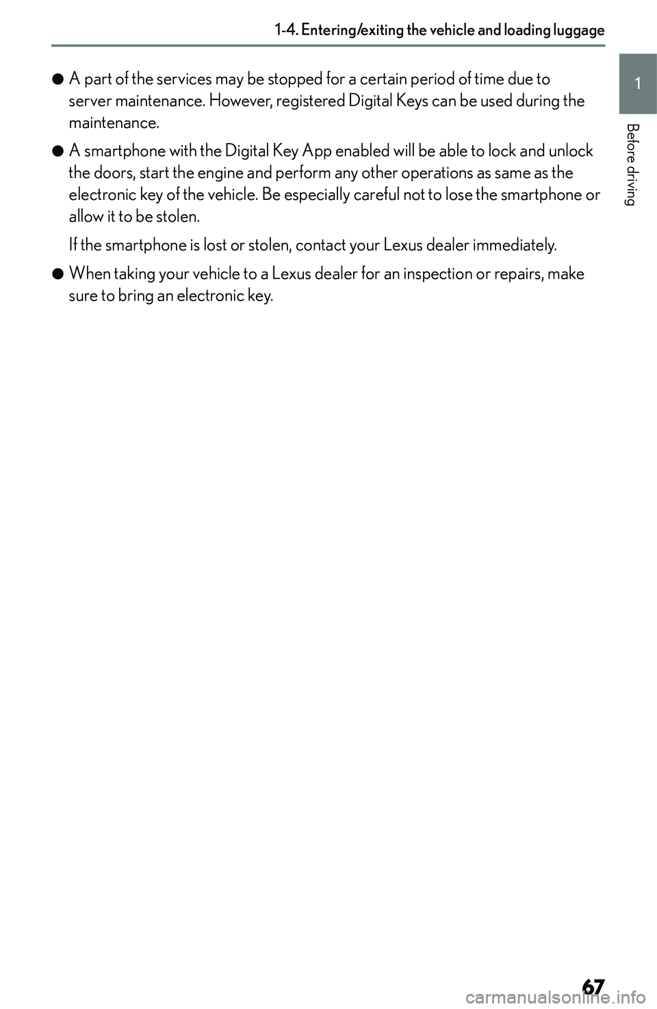 LEXUS NX250 350 2023  Owners Manual �