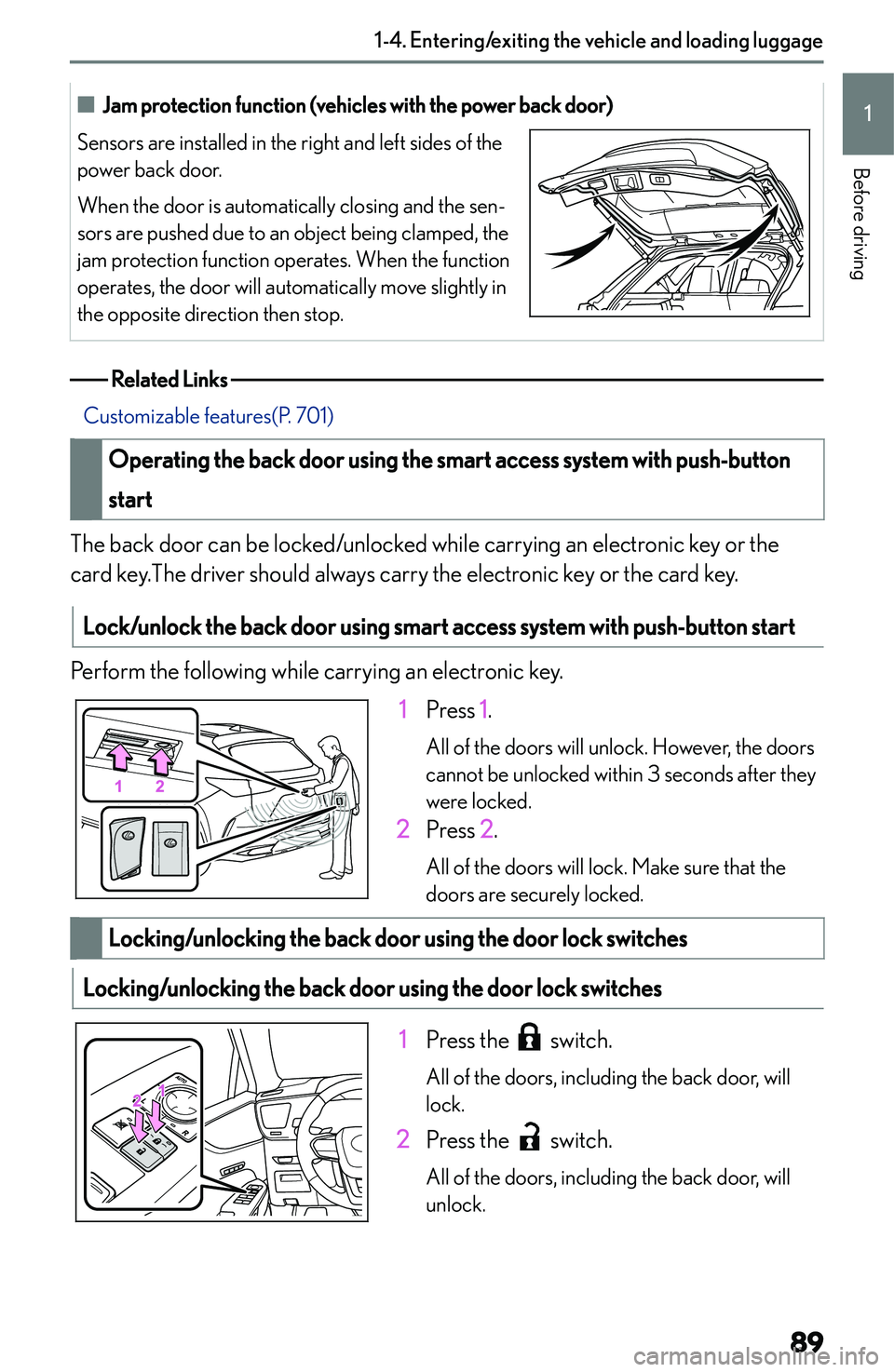 LEXUS NX250 350 2023  Owners Manual �