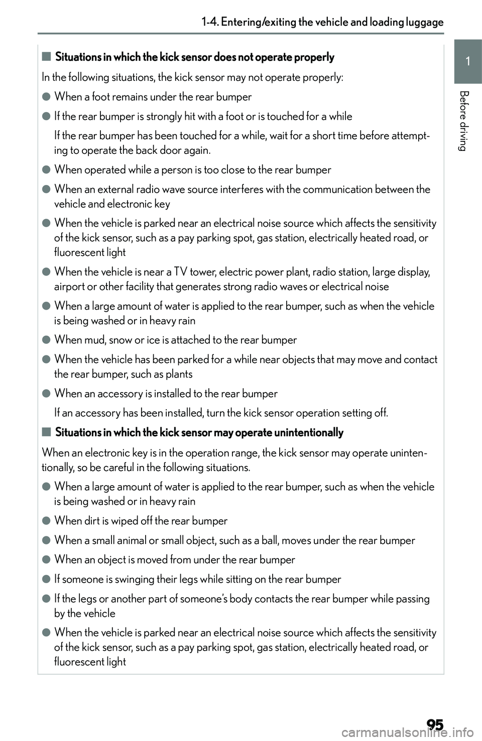 LEXUS NX250 350 2023  Owners Manual �