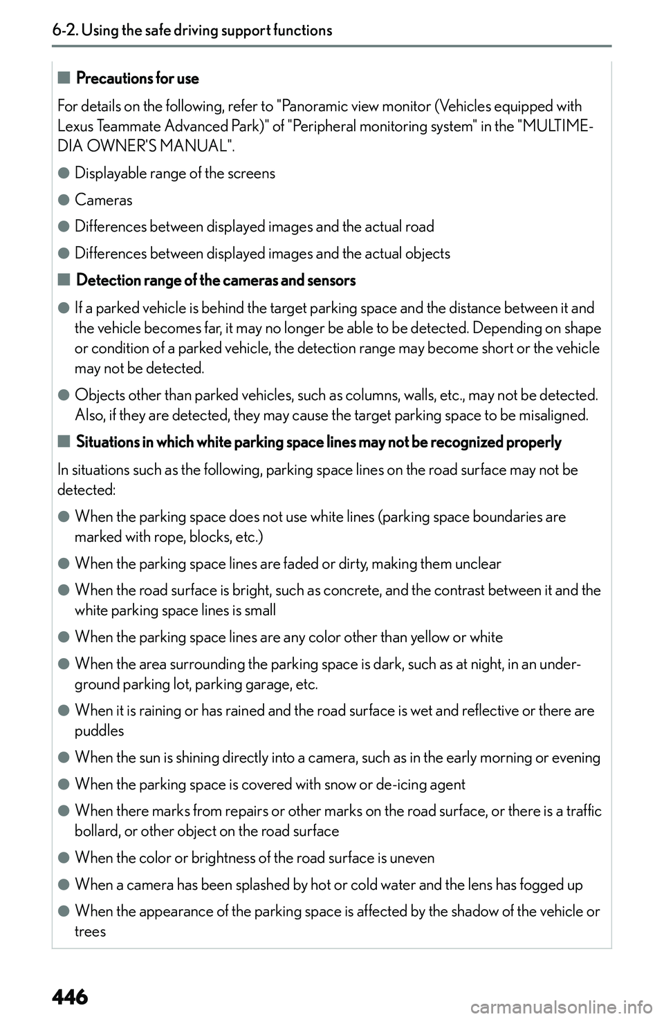 LEXUS NX300h 2022  Owners Manual �
