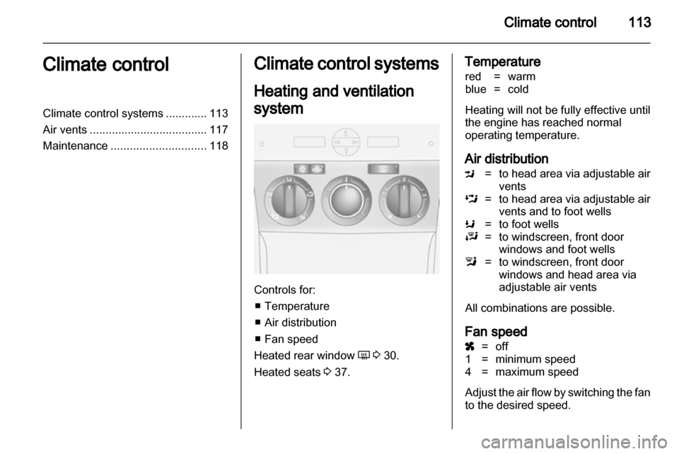 OPEL ANTARA 2011  Owners Manual 