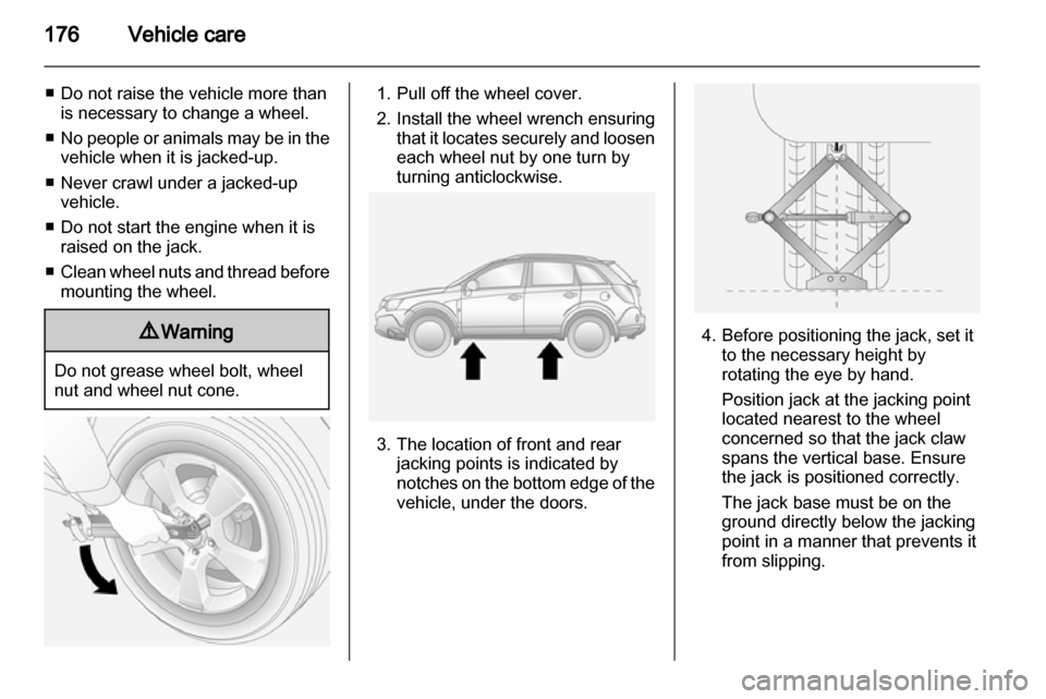 OPEL ANTARA 2011  Owners Manual 