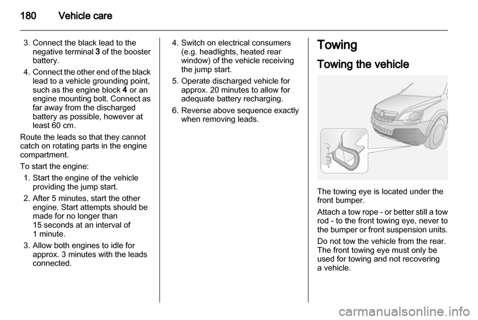 OPEL ANTARA 2011  Owners Manual 