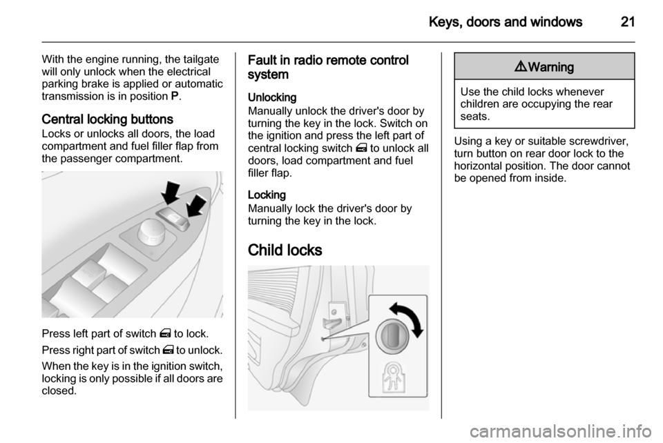 OPEL ANTARA 2011  Owners Manual 
