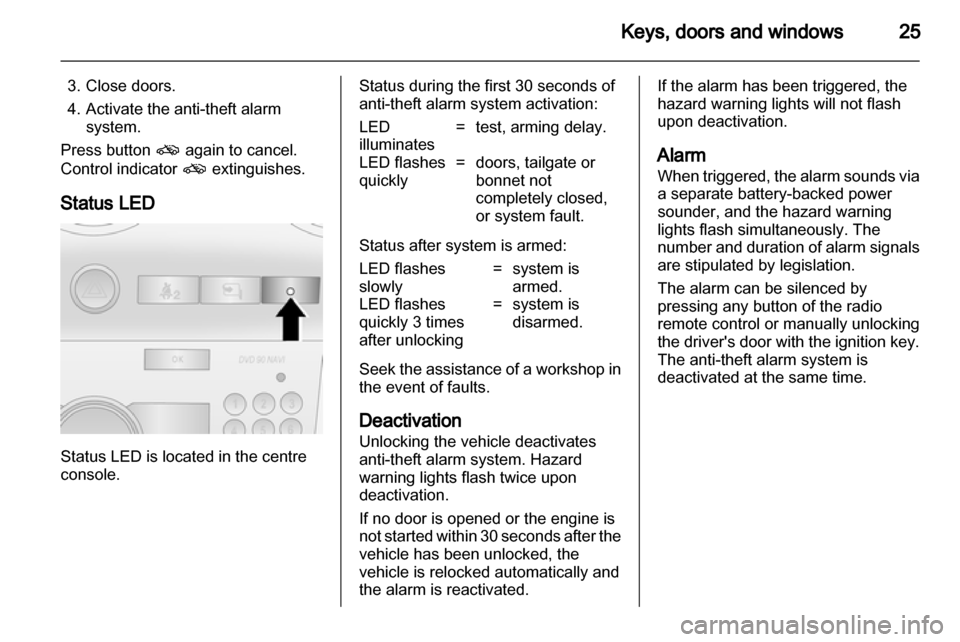 OPEL ANTARA 2011  Owners Manual 