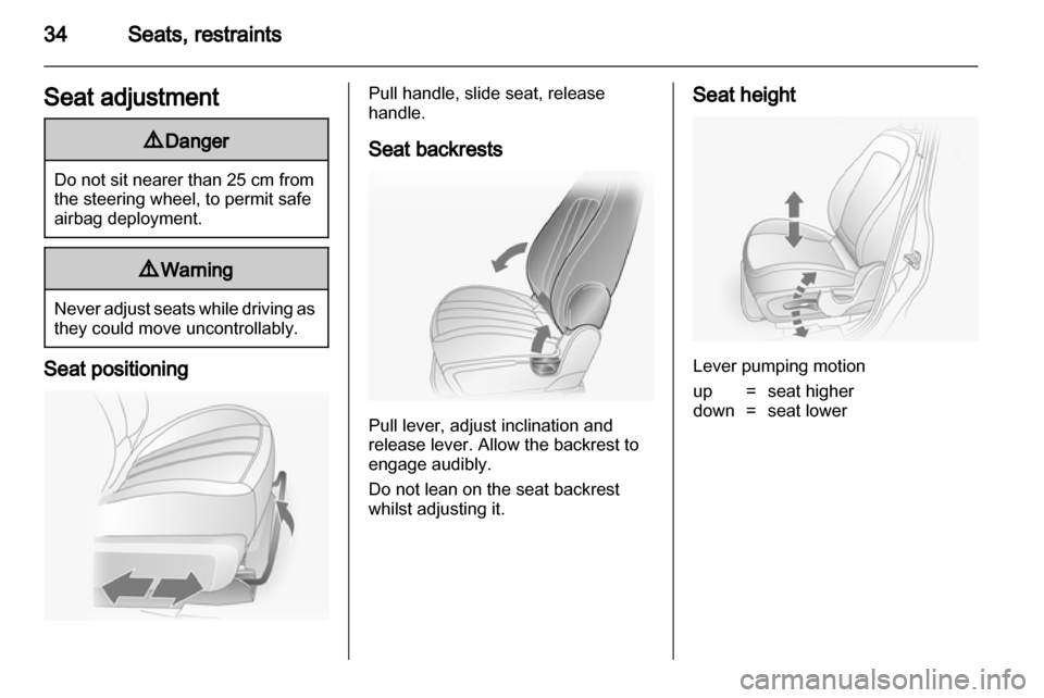 OPEL ANTARA 2011  Owners Manual 