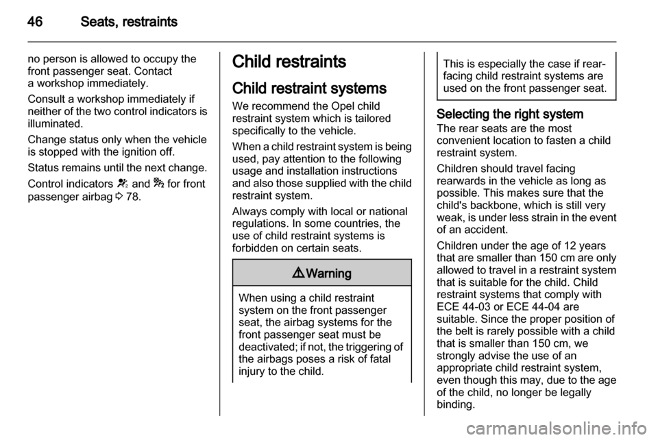 OPEL ANTARA 2011  Owners Manual 