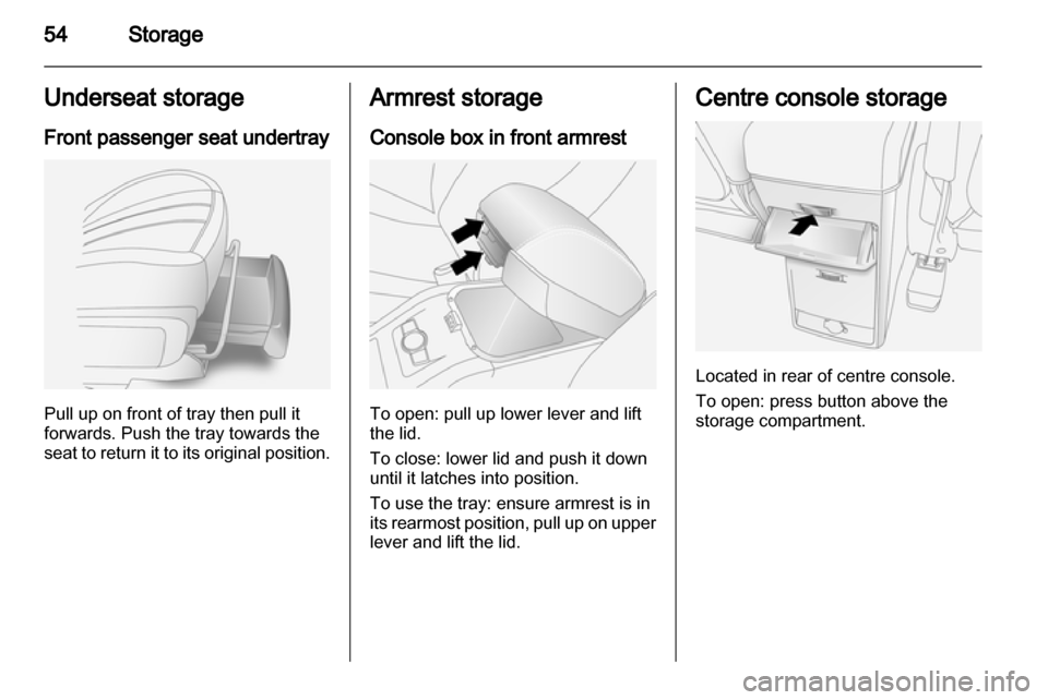 OPEL ANTARA 2011  Owners Manual 