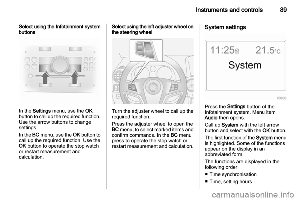 OPEL ANTARA 2011  Owners Manual 