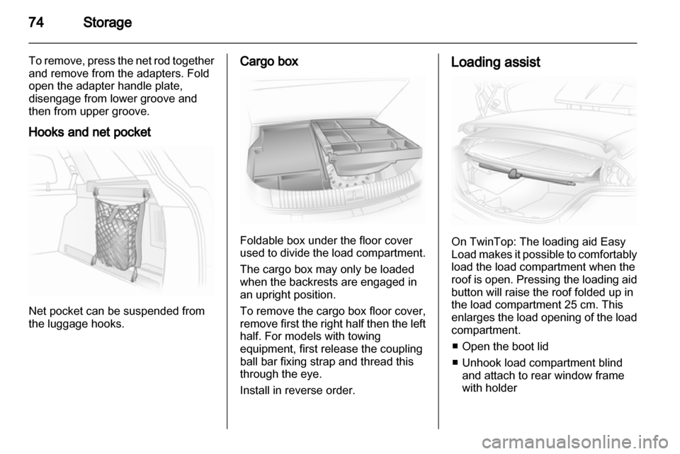 OPEL ASTRA H 2010.5  Owners Manual 
