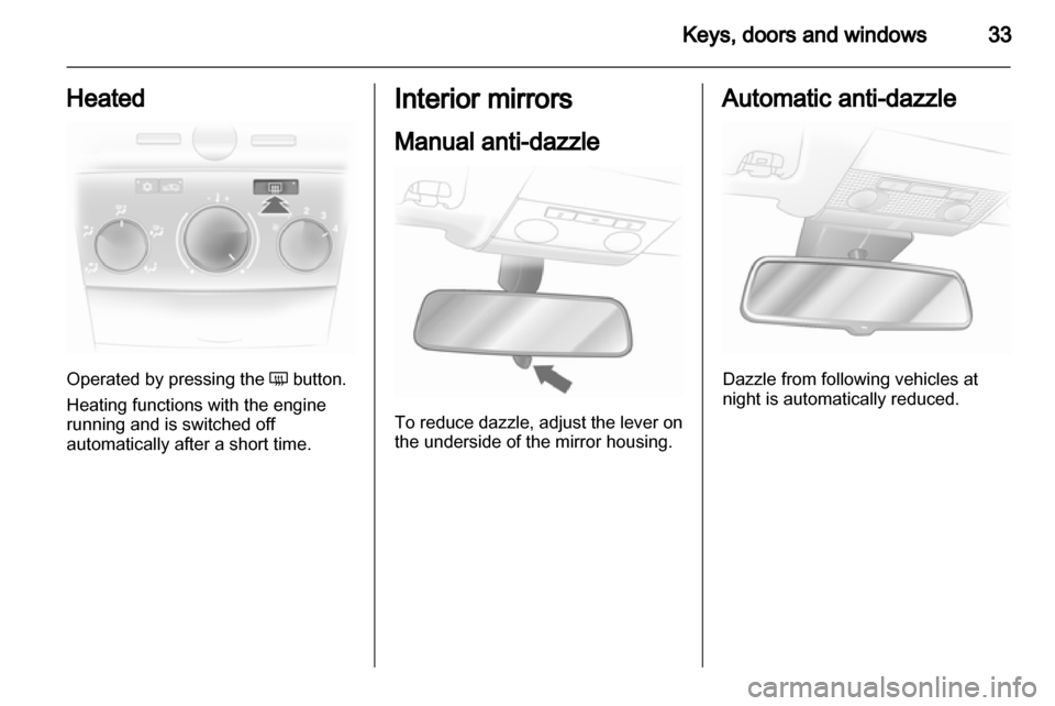 OPEL ASTRA H 2011  Owners Manual 