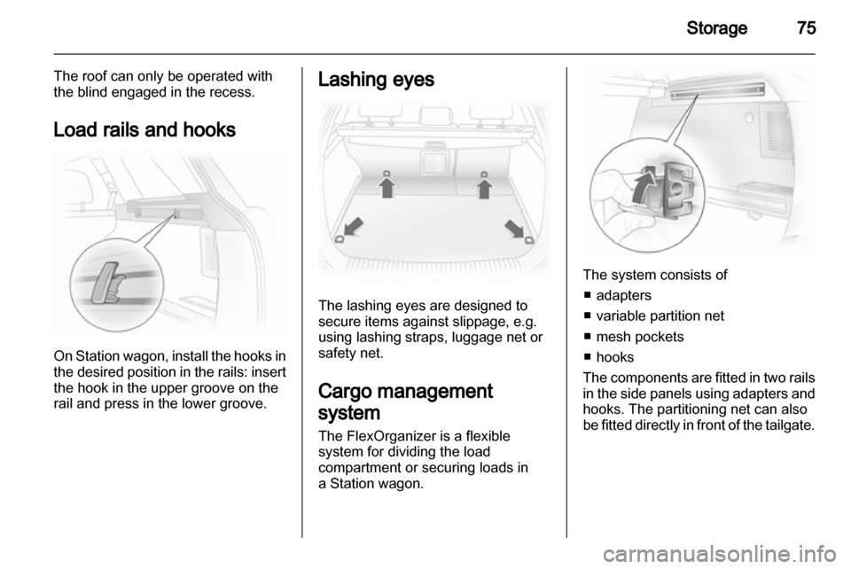 OPEL ASTRA H 2011.5  Owners Manual 