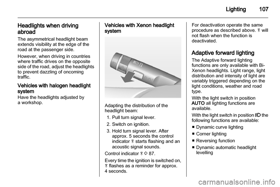 OPEL ASTRA J 2010.5  Owners Manual 