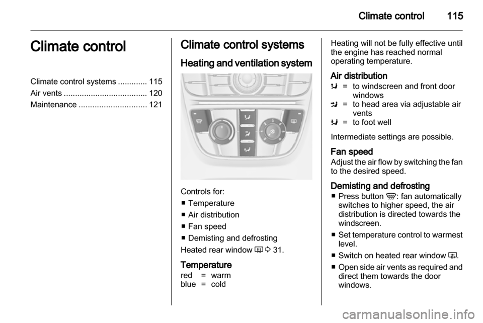 OPEL ASTRA J 2010.5  Owners Manual 