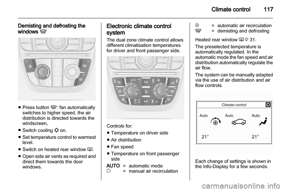 OPEL ASTRA J 2010.5  Owners Manual 