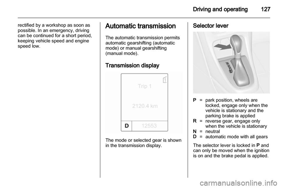 OPEL ASTRA J 2010.5  Owners Manual 