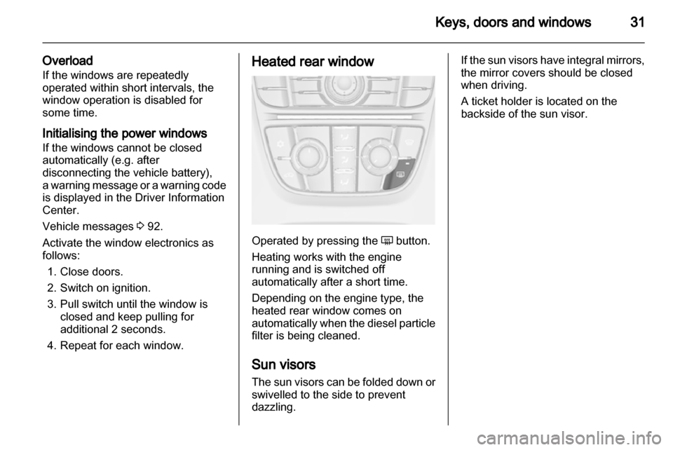 OPEL ASTRA J 2010.5  Owners Manual 