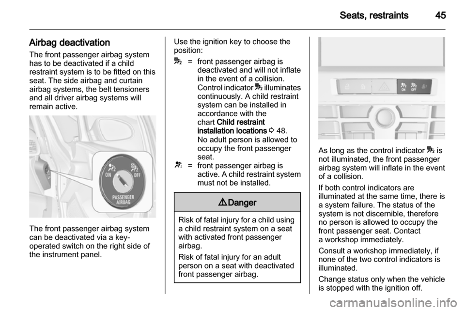 OPEL ASTRA J 2010.5  Owners Manual 