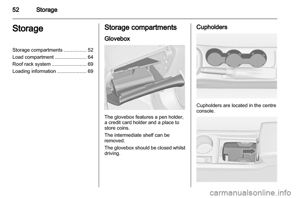 OPEL ASTRA J 2010.5  Owners Manual 
