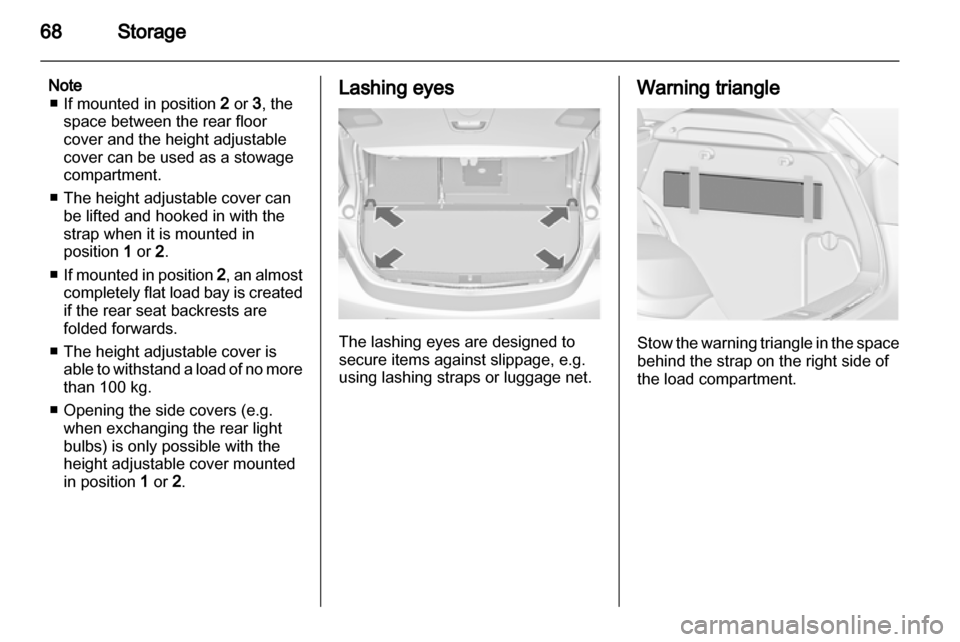 OPEL ASTRA J 2010.5  Owners Manual 