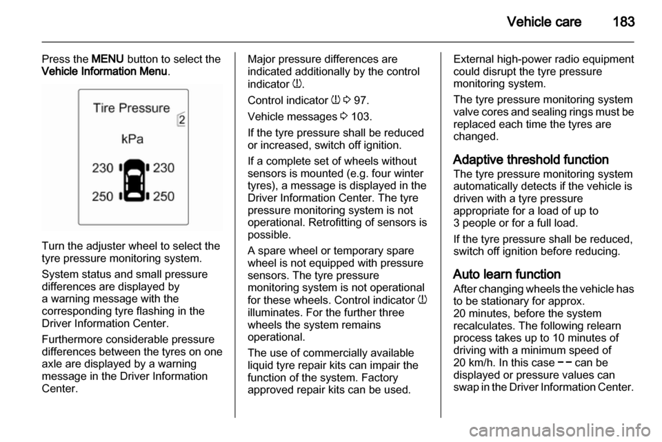 OPEL ASTRA J 2011  Owners Manual 