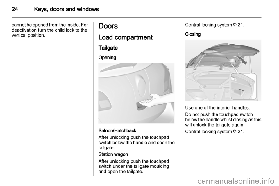 OPEL ASTRA J 2011  Owners Manual 