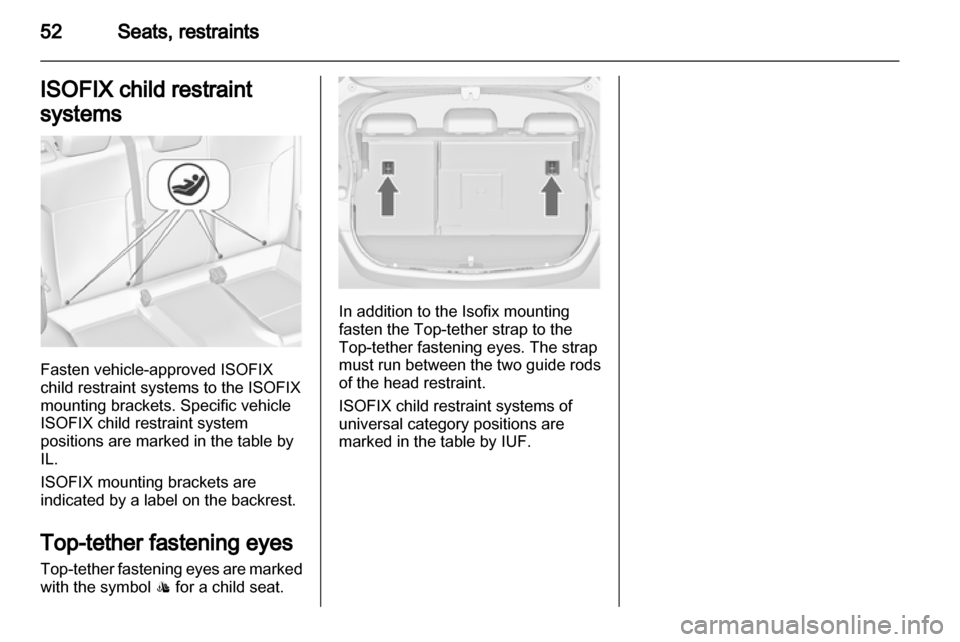 OPEL ASTRA J 2011  Owners Manual 