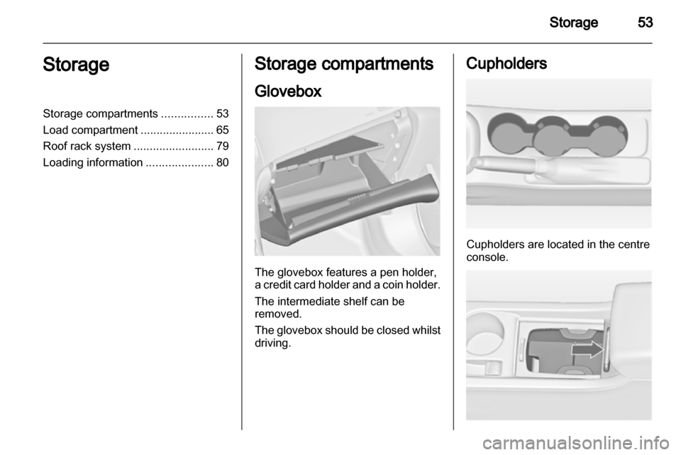 OPEL ASTRA J 2011  Owners Manual 