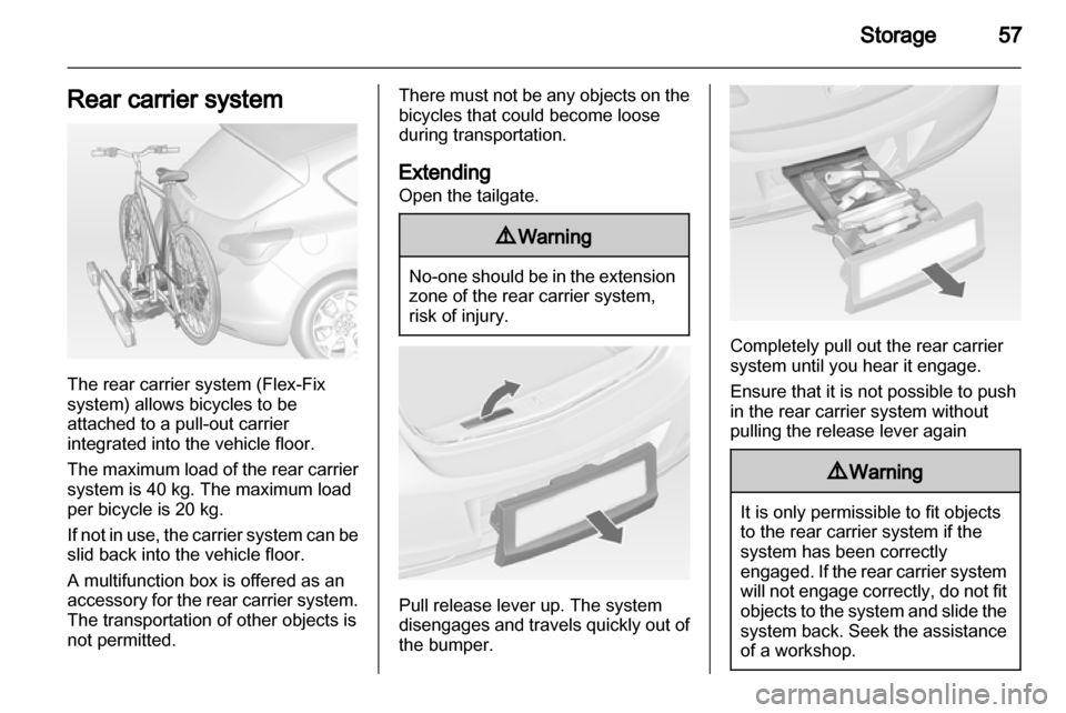 OPEL ASTRA J 2011  Owners Manual 
