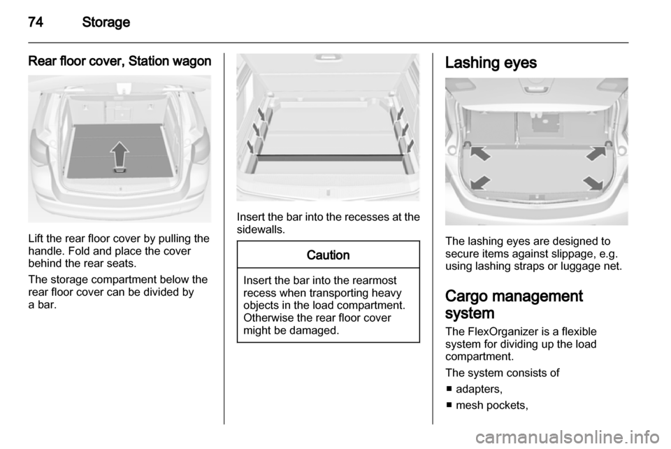 OPEL ASTRA J 2011  Owners Manual 