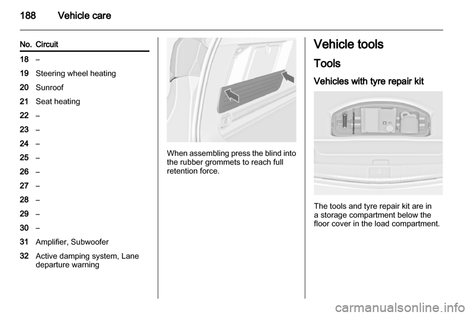 OPEL ASTRA J 2011.5  Owners Manual 