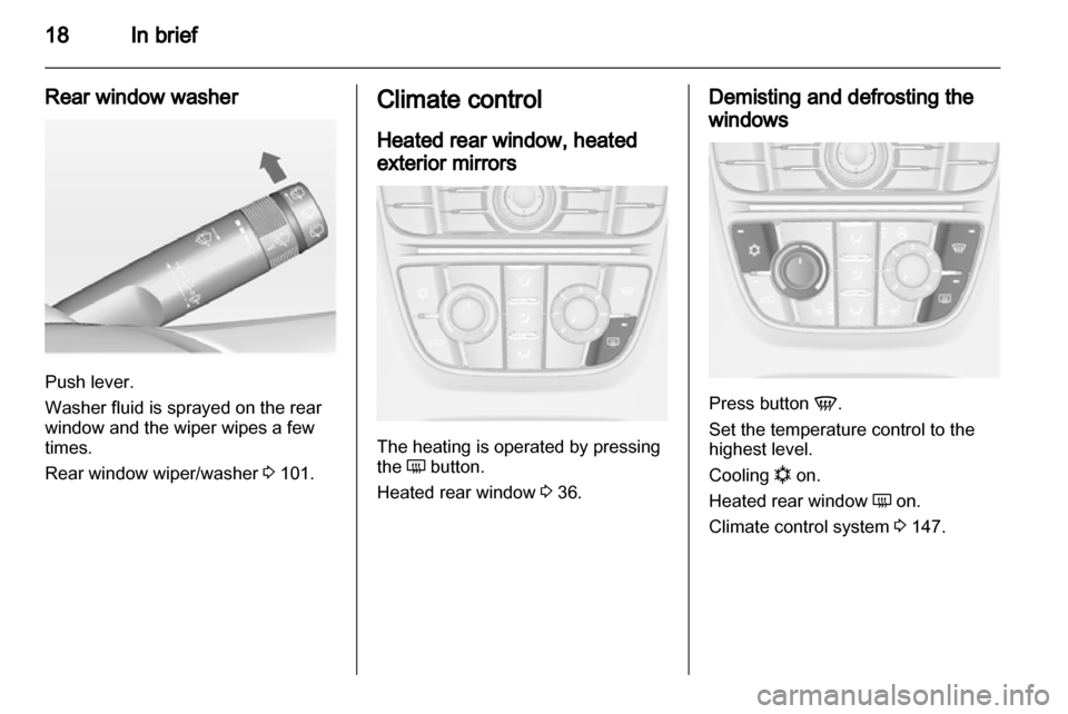 OPEL ASTRA J 2013  Owners Manual 