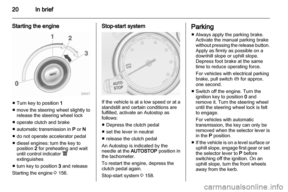 OPEL ASTRA J 2013  Owners Manual 