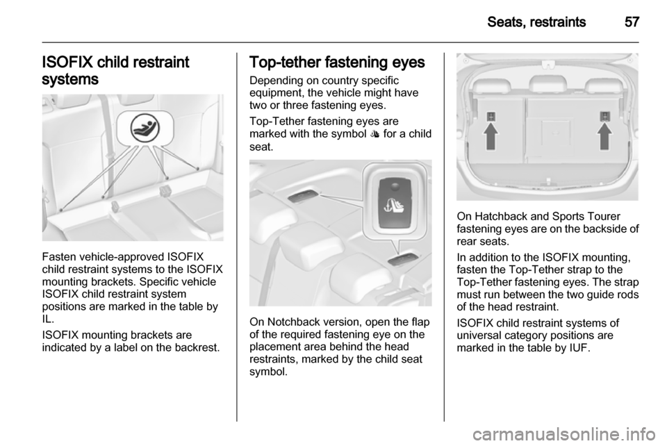 OPEL ASTRA J 2013  Owners Manual 