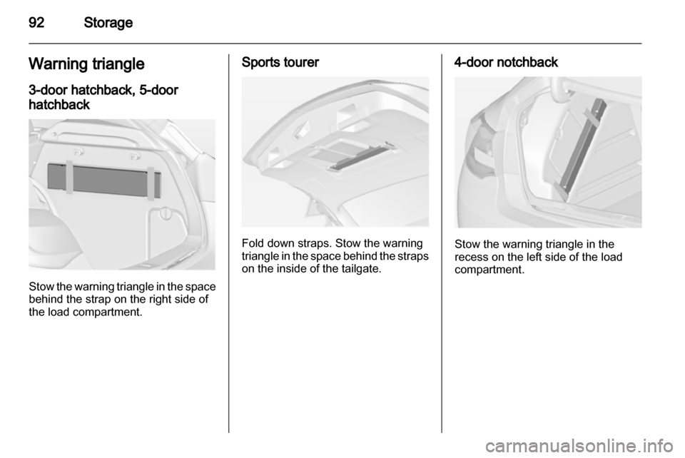 OPEL ASTRA J 2013  Manual user 
