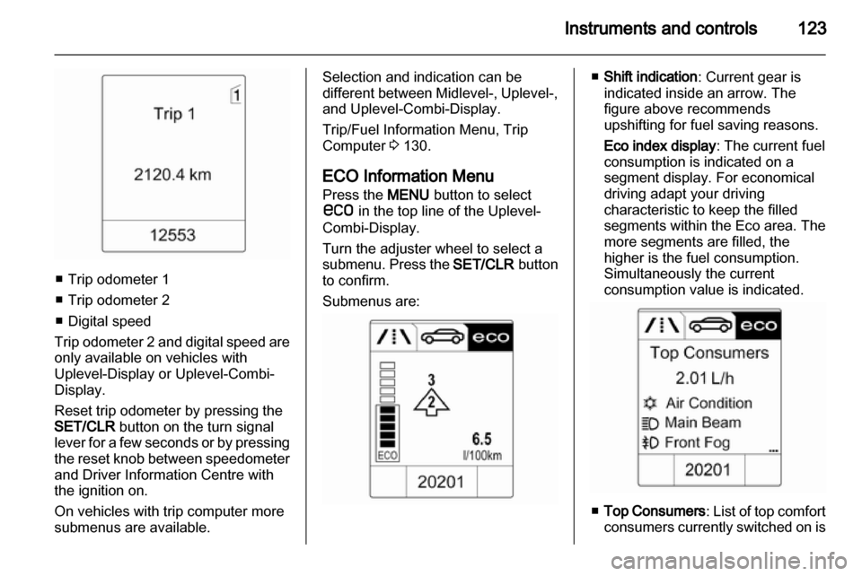 OPEL ASTRA J 2013.5  Owners Manual 