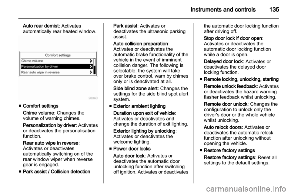 OPEL ASTRA J 2013.5  Owners Manual 