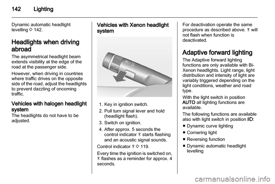 OPEL ASTRA J 2013.5  Owners Manual 