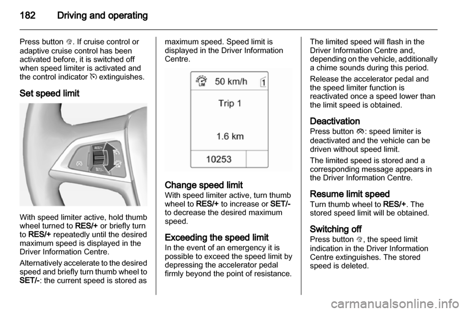 OPEL ASTRA J 2013.5  Owners Manual 