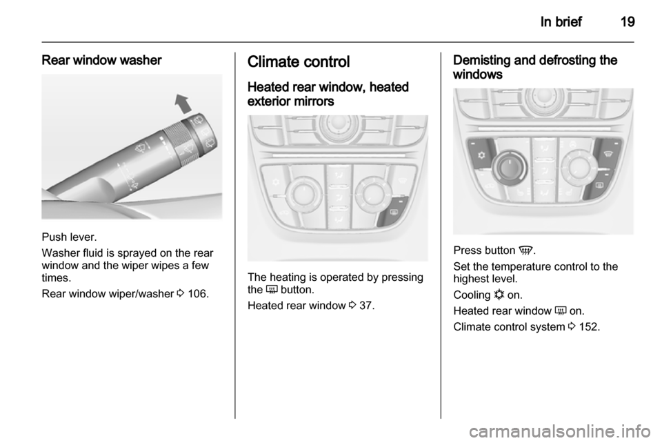 OPEL ASTRA J 2013.5  Owners Manual 