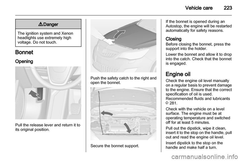 OPEL ASTRA J 2013.5  Owners Manual 
