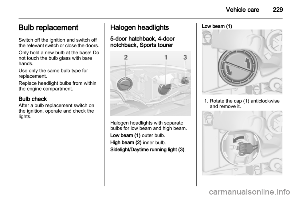 OPEL ASTRA J 2013.5  Owners Manual 